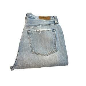 The Castings High Rise Straight Borden Wash Denim Jeans Size 29